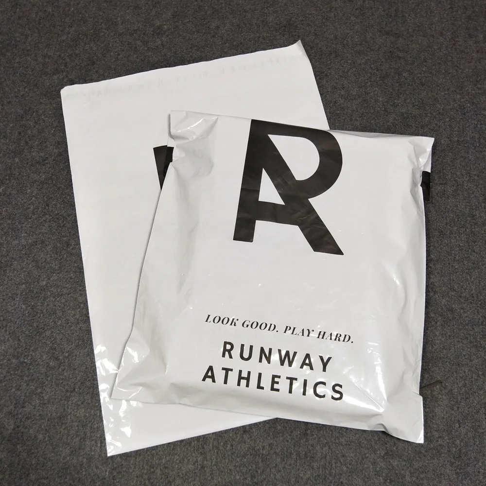 Custom Logo Biodegradable Poly Mailer Bag Plastic Mailing Shipping Bag For Packing