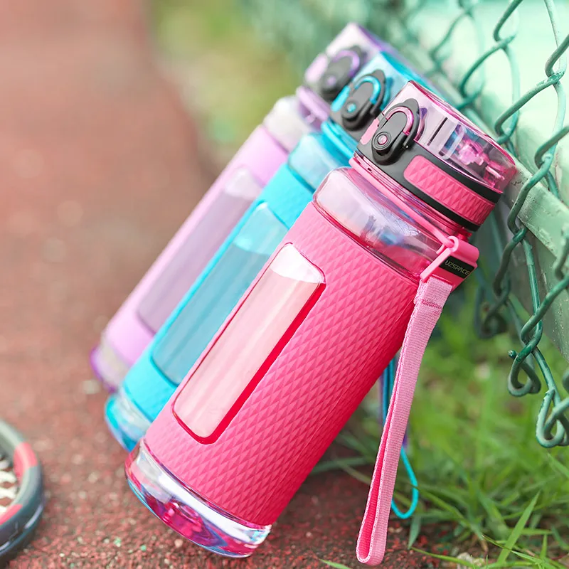 Wholesale 27oz 800ML bicycle water bottles Tritan bpa free fitness gym sport motivational kids water bottle with time marker