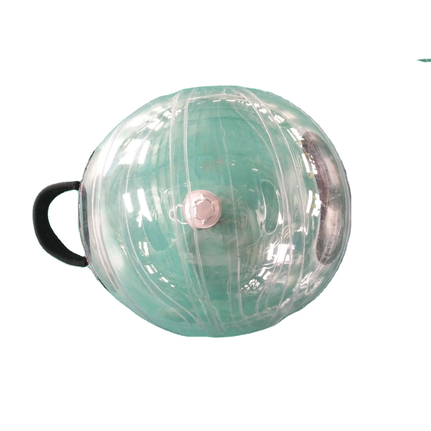 Sports water polo ball  fitness  semi-permeable color with handle inflatable dumbbell water injection