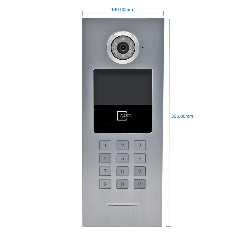 Bcomtech Smart TCP/IP SIP video doorbell system