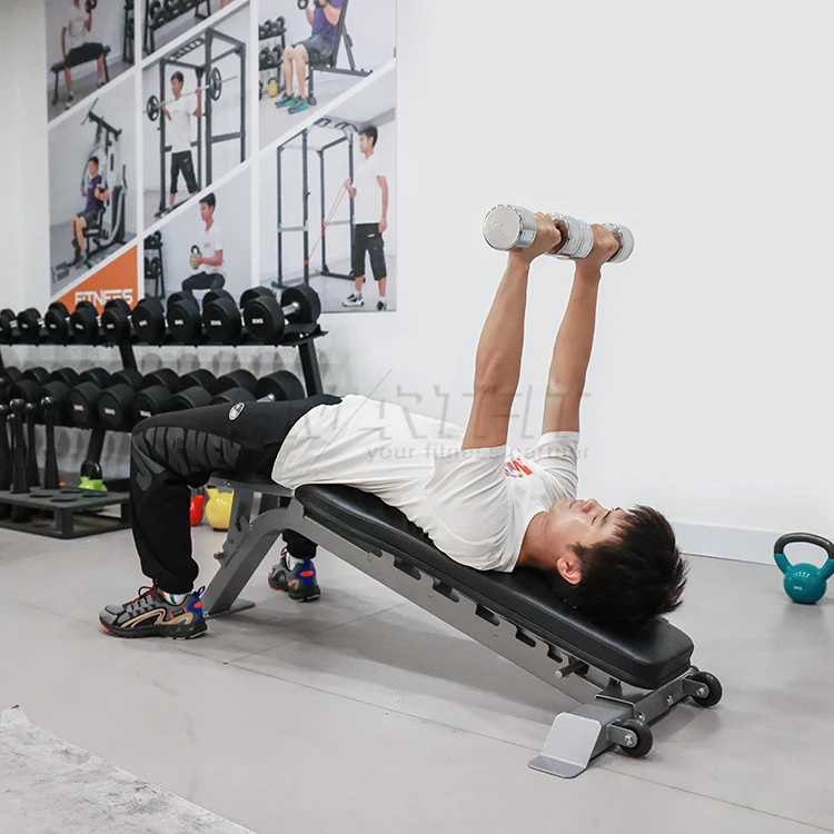 multi gym FID incline decline flat weight bench press