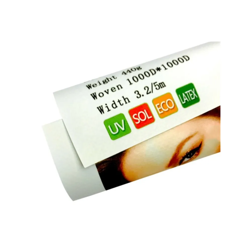 Custom roll-up green luxury personalized clear pvc leather cosmetic printing machine for tarpaulin pvc coated canvas fabric