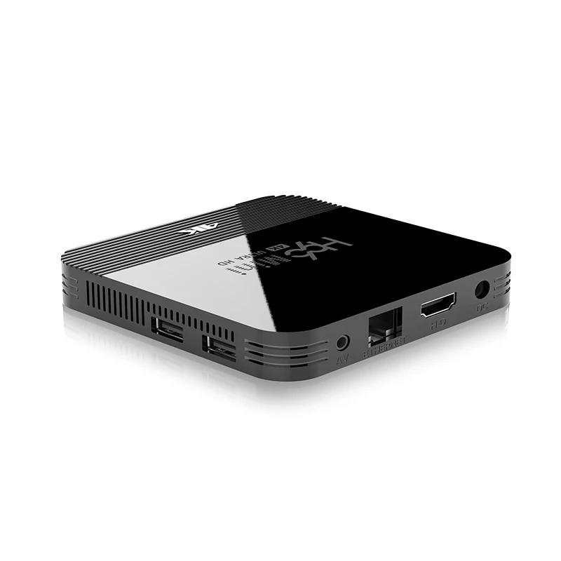 Смарт Google H96 MINI H8 Rockchip RK3228A четырехъядерный Двойной Wi-Fi 1 ГБ 8 4K Android 9 0