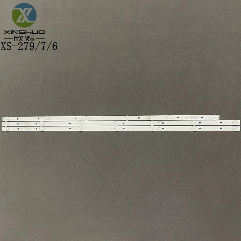 Universal 39inch JS-D-JP39DM-062EC/071EC Backlight LED Strip E39DU1000 LED39C310A LCD Kit 3 Barras LEDs TV 7+6 LEDs