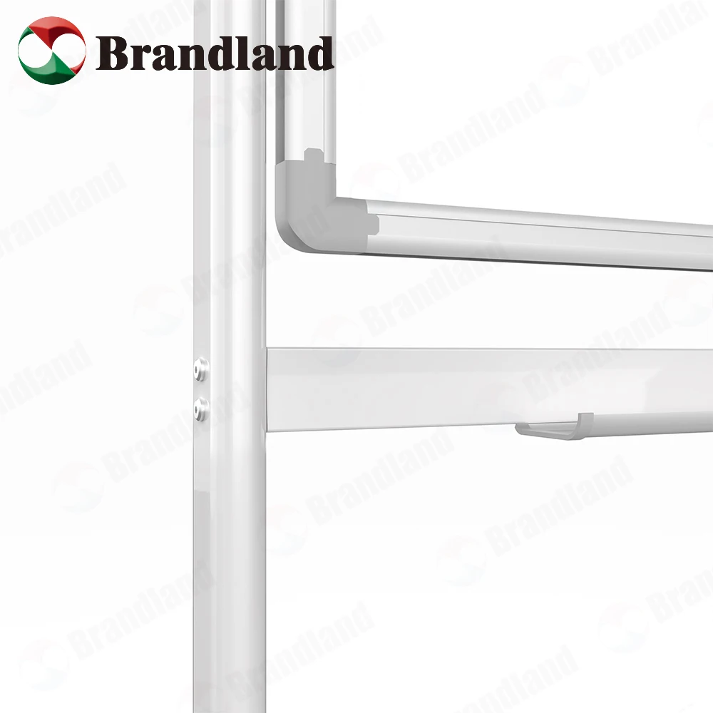 Прямая продажа с фабрики, мобильная Магнитная двухсторонняя классная белая доска с подставкой, школьная обучающая письменная доска