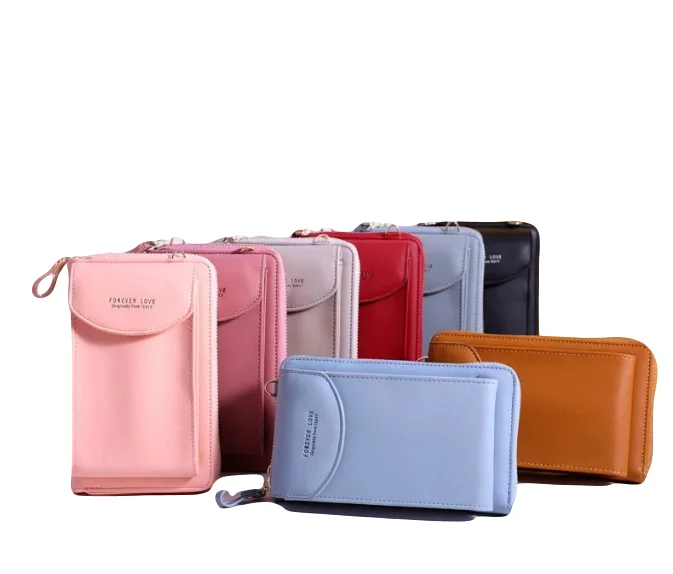
Women Fashion PU Wallet Purse Iphone Case Shoulder Bag ID Card Holder Money Flap Credit Card Crossbody 