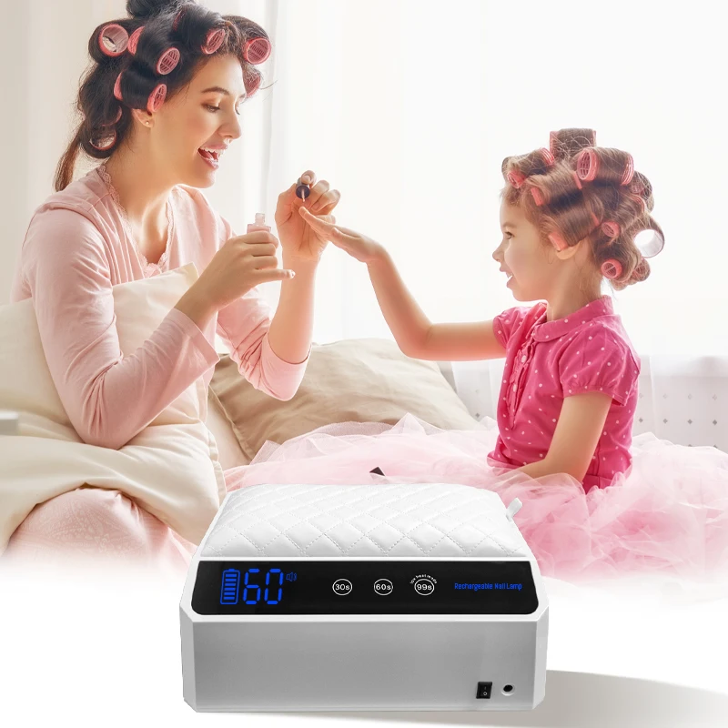 156w Cordless Uv Led Nail Lamp Nail Dryer Lamp Uv Led Soft Gel Nail Lamp Flash Cure Touch Light