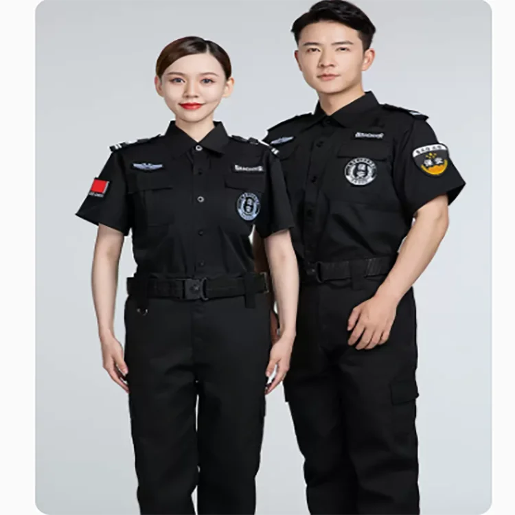 Factory Security Guard Uniform Hi Vis Security Officer Uniform With Pocket
