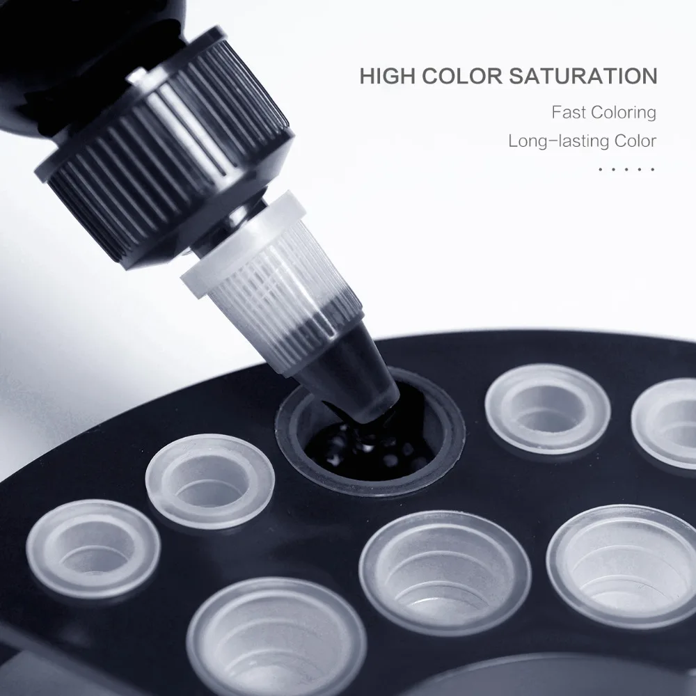 30 мл черный colorprofessional татуировки пигментные чернила Постоянный питания для красивого лица и