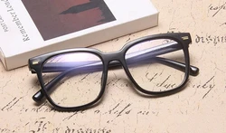 18017 Promotional Trendy Designer Women Men Oversized Optical Frames Anti-blue Blue Light Blocking Glasses