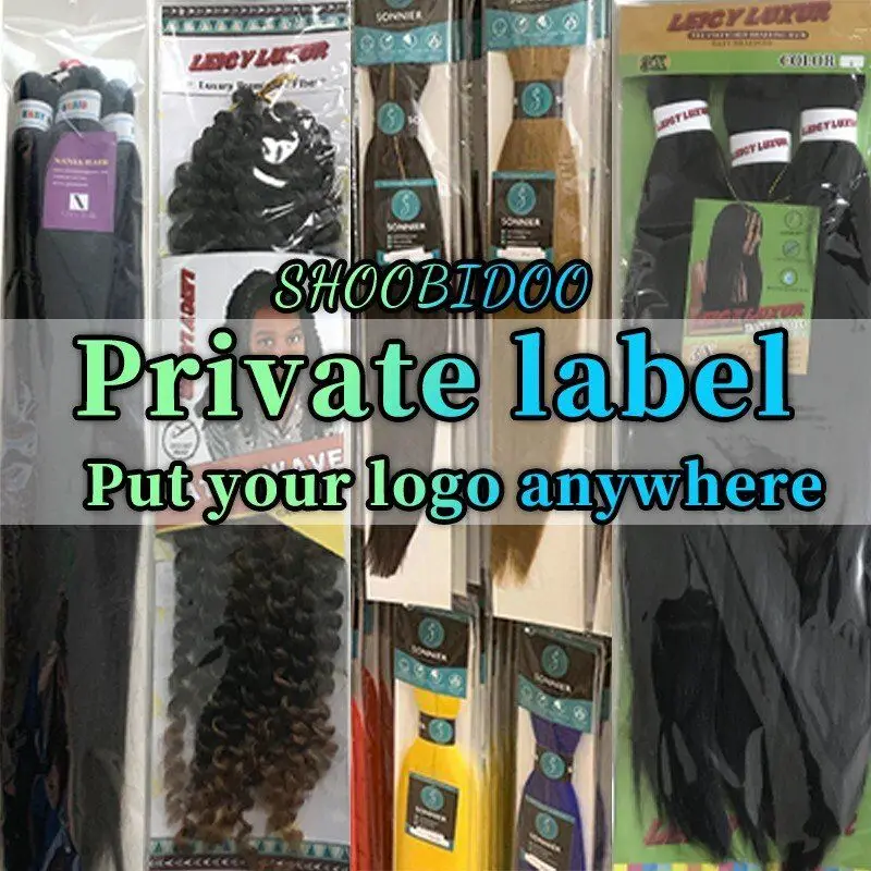 Free Sample Extension kanekalons for African Hair Expression 24in82in Ombre Jumbo Braid Pre Stretched Synthetic Braiding Hair