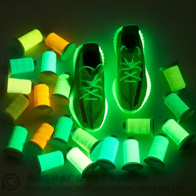 Переработанные Светящиеся в темноте шнурки, круглые и плоские