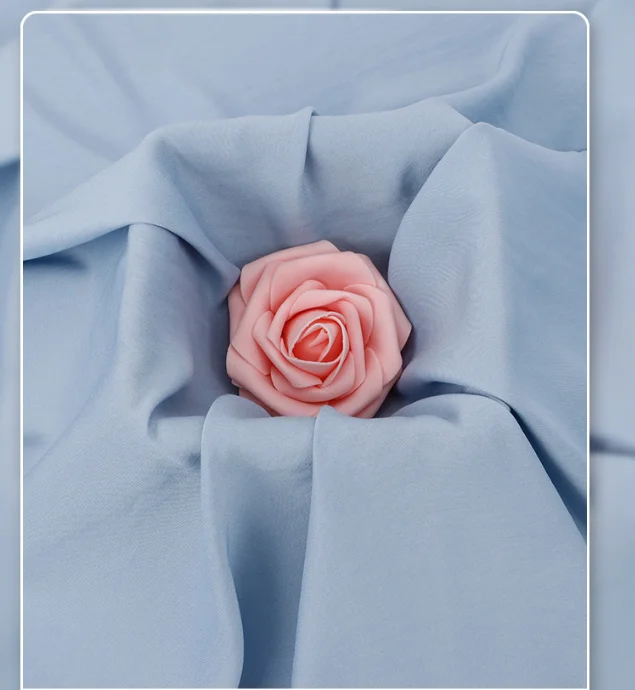 Wholesale factory price imitation silk fabric polyester satin chiffon printed base fabric island silk shirt dress fabric