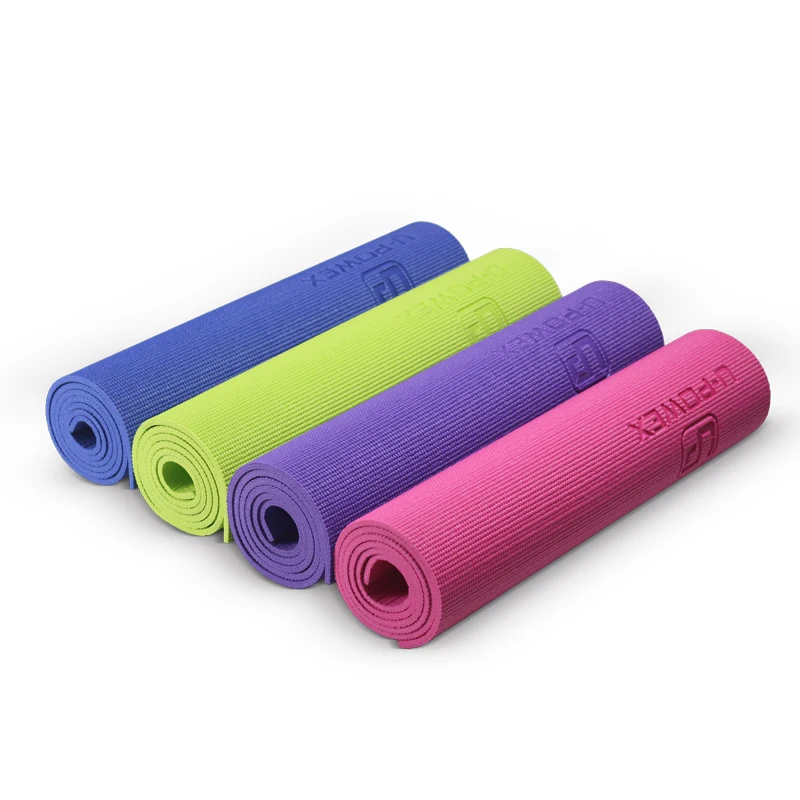 8 мм коврик для йоги экологически чистый ПВХ для детей бесплатный образец на заказ большой размер унисекс 6 мм (для начинающих) 183 см * 61 см TPE