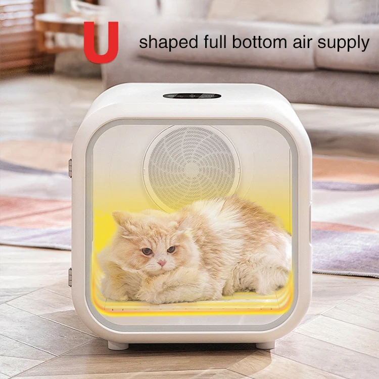39 Degrees Constant Temperature Pet Drying Box Fully Automatic Intelligent Hair Dryer for Cats and Dogs 360 Degrees Drying