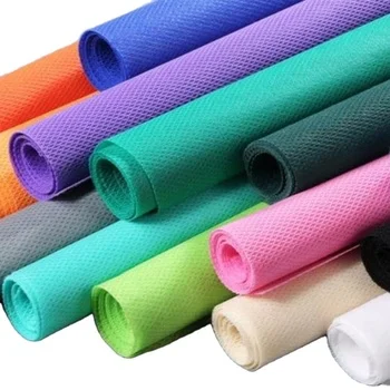 Factory Supply Best Quality PP Spunbond Nonwoven Non Woven Fabric Raw Material 100%polypropylene Biodegradable Non-woven Fabric