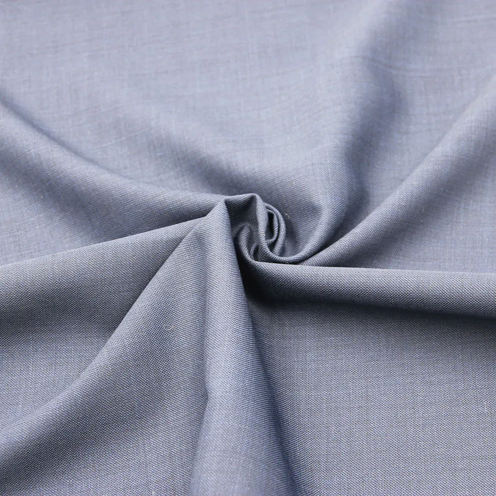 Top quality luxury pure wool super 120s  plain weave suiting fabric
