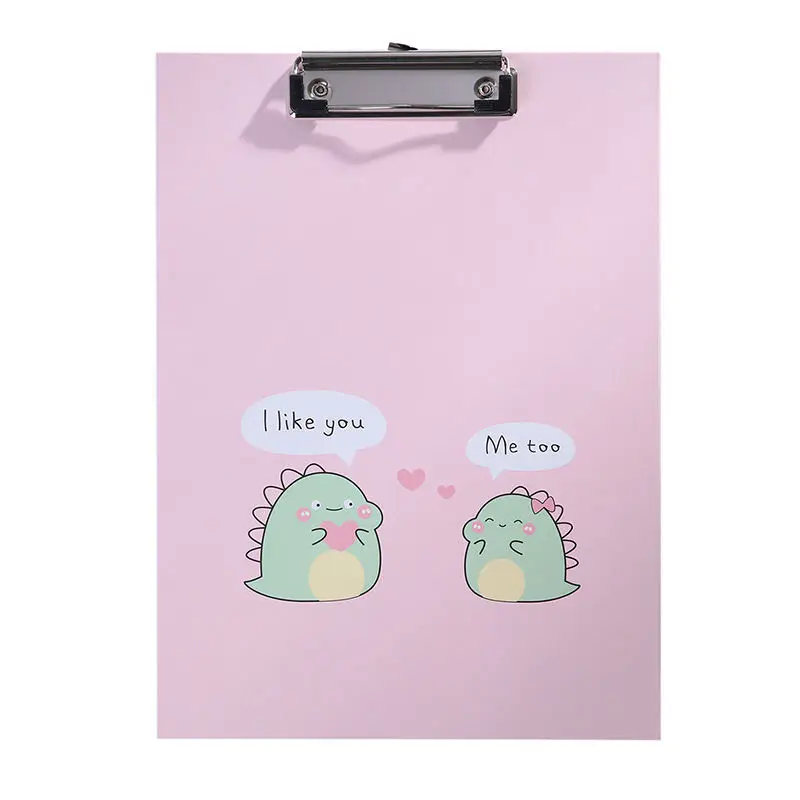 Topsthink Custom Logo Cardboard Foldable Clip Folio Board A4 Office Letter Pad Paper Clipboard