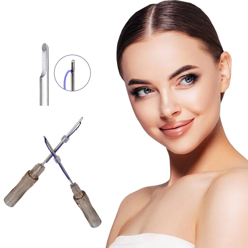 High Quality 4D Cog W Blunt Pcl Pdo Thread for Cheek Lifting Body Tightening