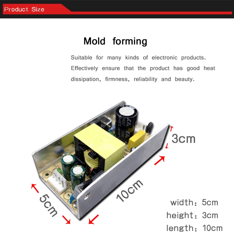160W 12 Volt Power Supply With Battery Backup SMPS Switching Power Supply