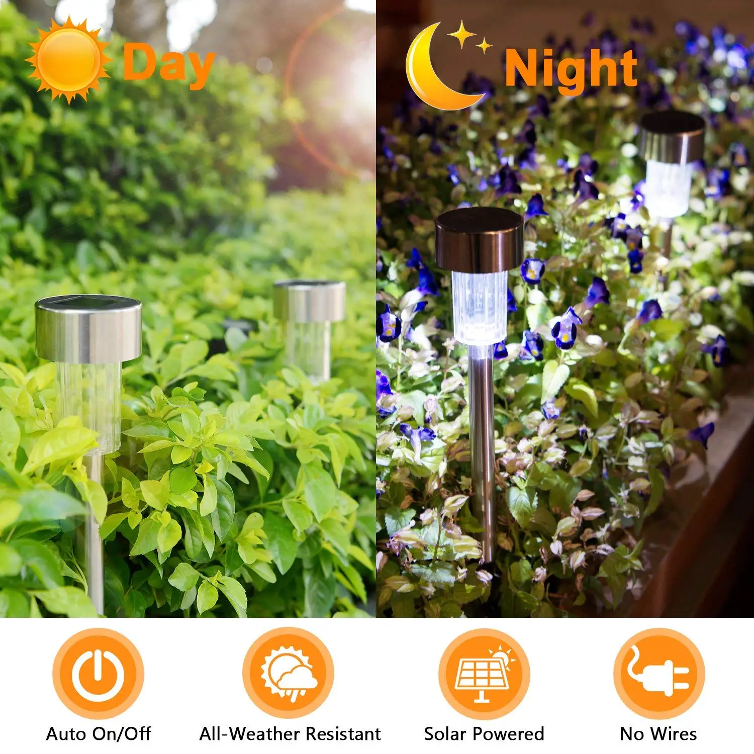 
Solar Powered Stainless Steel mini Outdoor Landscape Solar Lawn Light For Outdoor Garden Yard Deck Pathway 