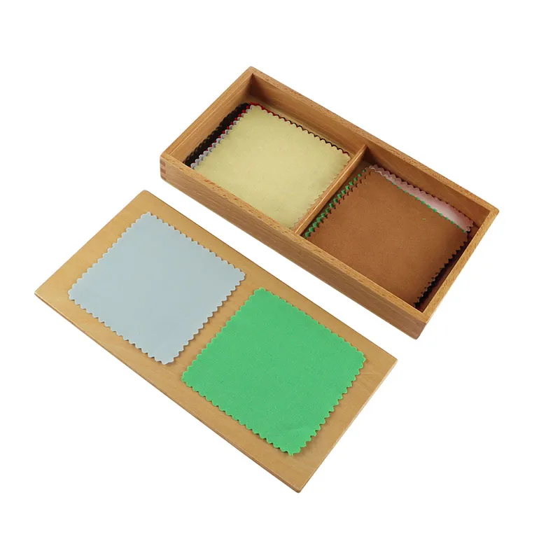 SE047 First Fabric Box  game for kids  wooden toys montessori educational toy