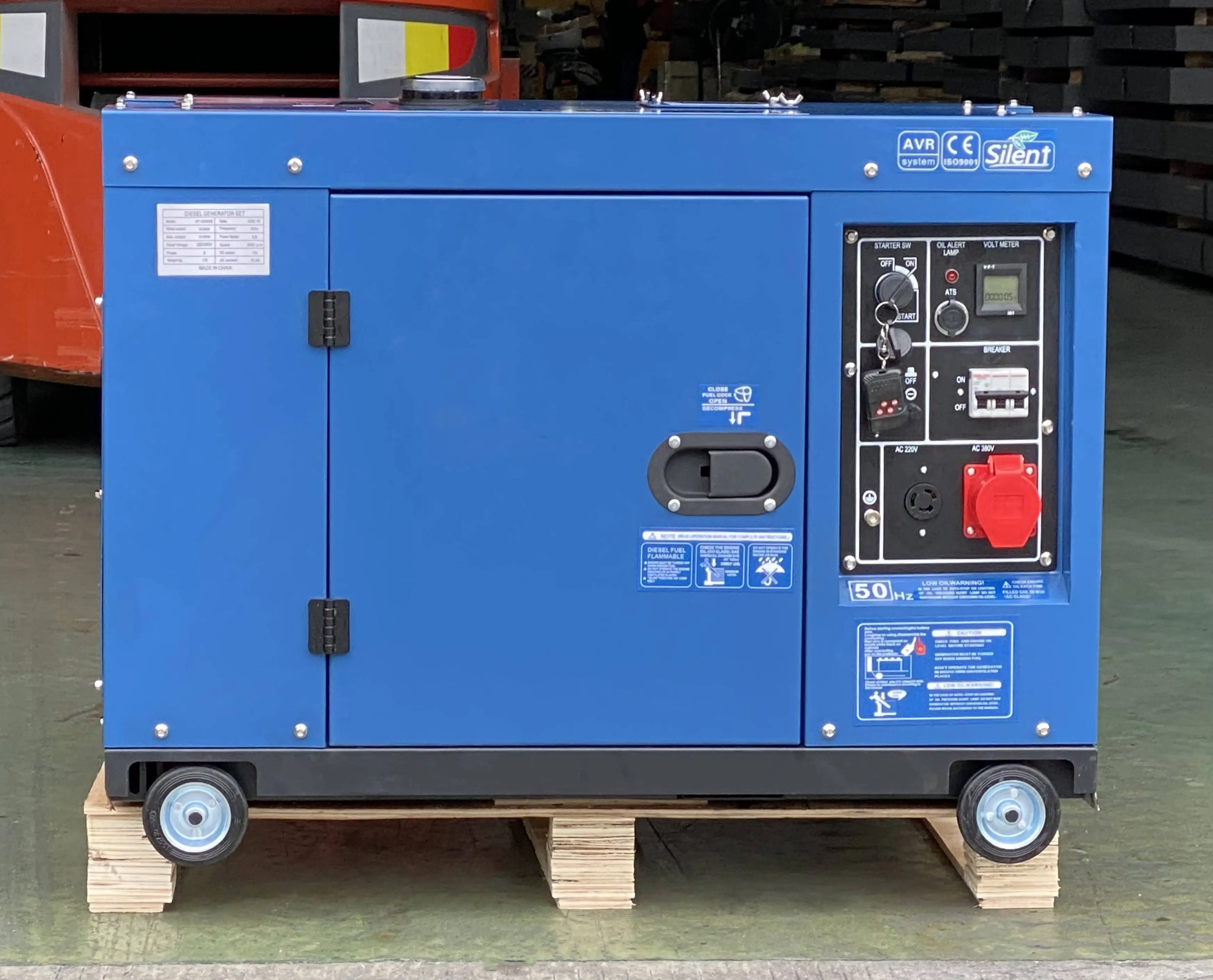 7.5KW  Manufactory  Customized quiet diesel Generator  for domestic use generator