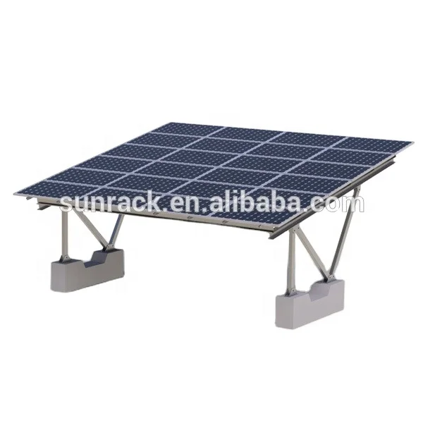 Aluminum Car Parking Solar Structures PV Panel Carport Mounting Supports