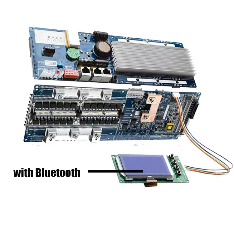 Seplos 50A/100A/150A/200A 24V/48V CAN/RS485 Battery Protection Board Lithium Lifepo4 Smart BMS Newest Version 10E With BT