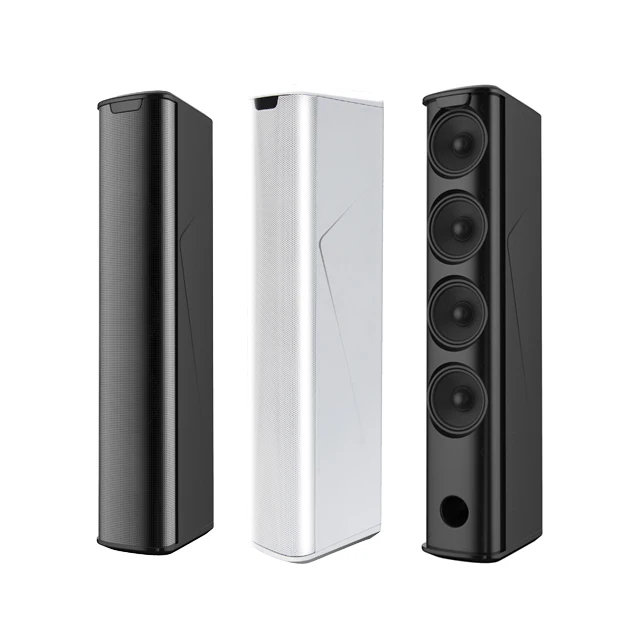 100w mini powered column array speaker