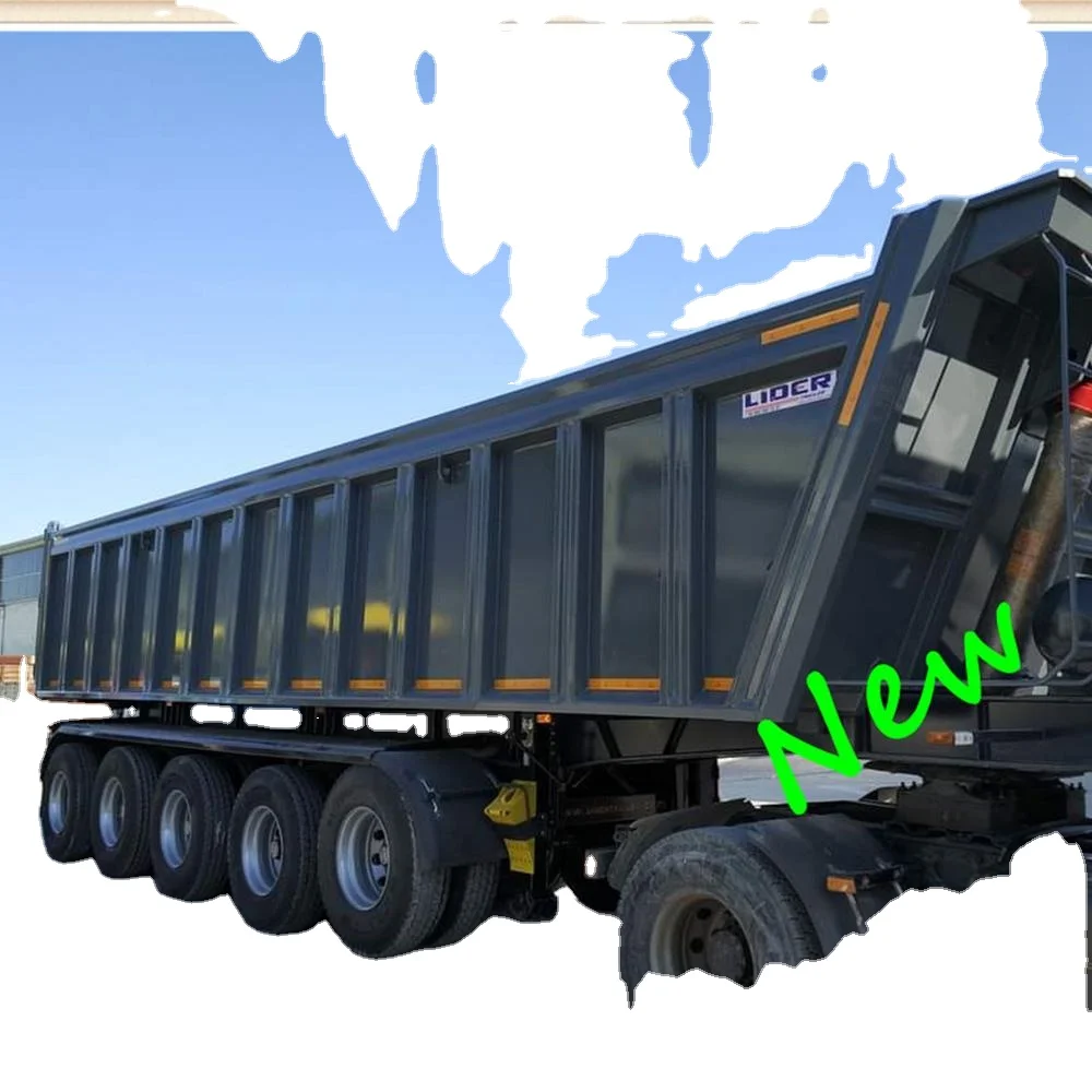 #OYJD New Heavy Duty U-type Dump Tipper Use Sand Earth Mock Transport Payload 100t 6axles Carry in Construction on Sale