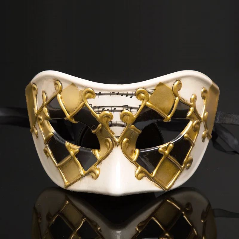 Creative Painted masks Halloween Party masks Upscale Venetian male and female performance masks