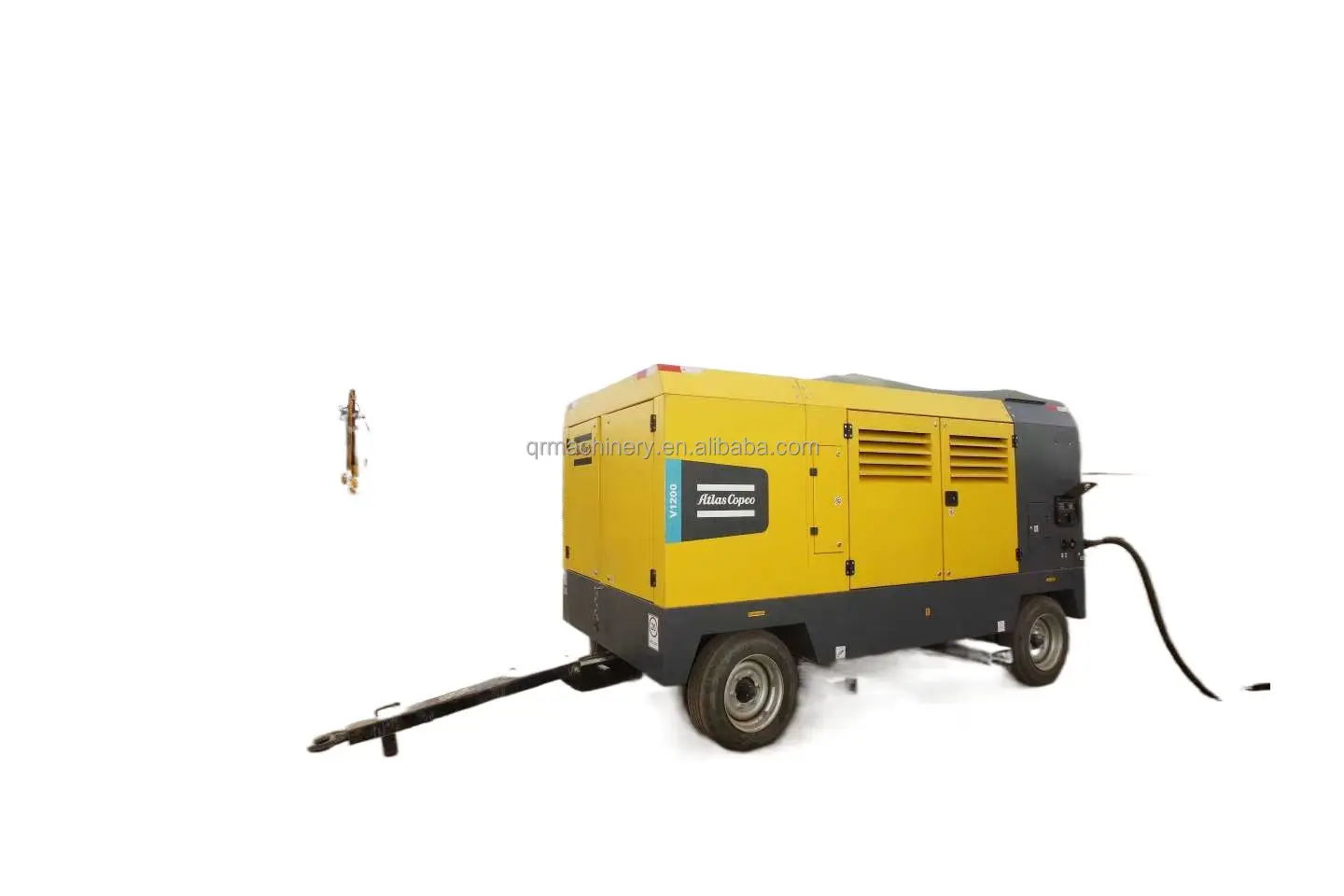Diesel screw moving air compressor