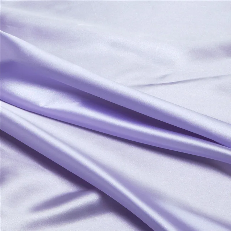 
Factory price raw chiffon textile recycled satin fabric denim pocket lining 