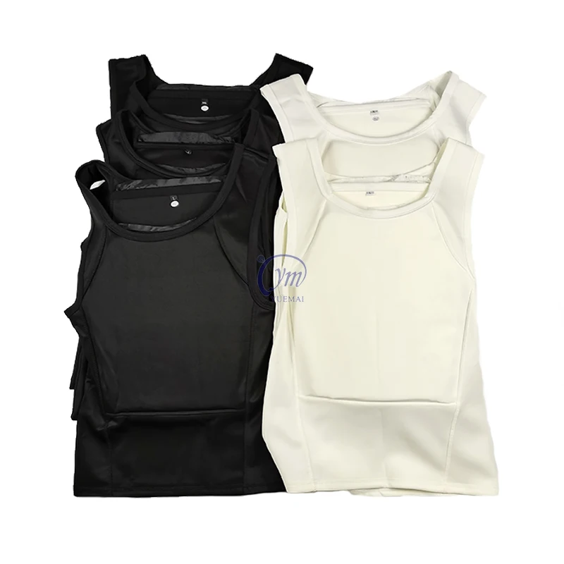 Wholesale Bulletproof T Shirt Level 3A NIJ Level IIIA Concealable Bullet proof  Ballistic Body Armor shirt