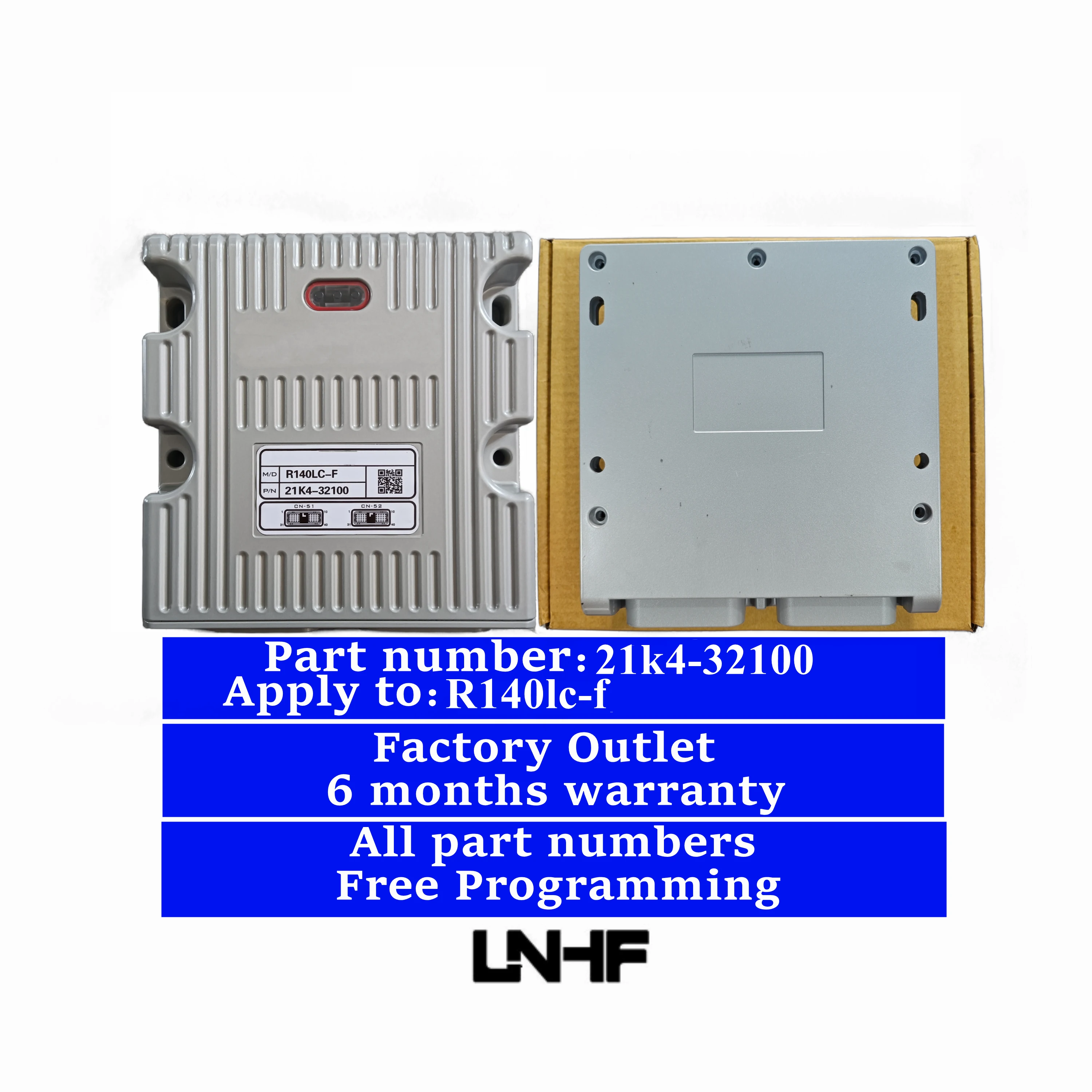 LNHF Заводская розетка ECU ECM 21K4-32100 R140LC-F контроллер экскаватора MCU компьютерная плата для Hyundai