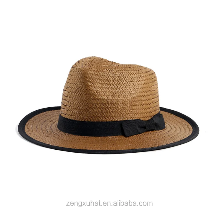 Hot Selling Summer Straw Hats for Women Wide Brim Floppy with Bowknot Striped Style for Travel Outdoor Party Daily Use