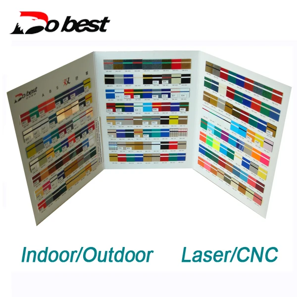 ABS Two Color Laser CNC engraving Plastic Board sheet Panel plate