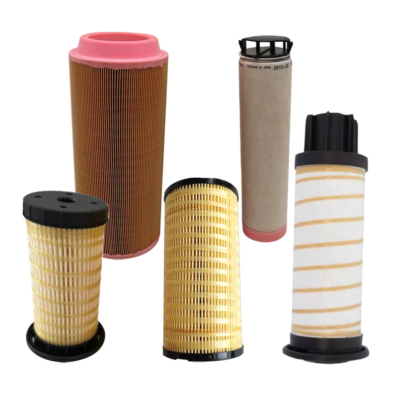 CAT314E  Fuel Filter Fuel Oil Water Separator Filter Element Air Filter 322-3155 360-8960 479-4131 357-5143 357-5142