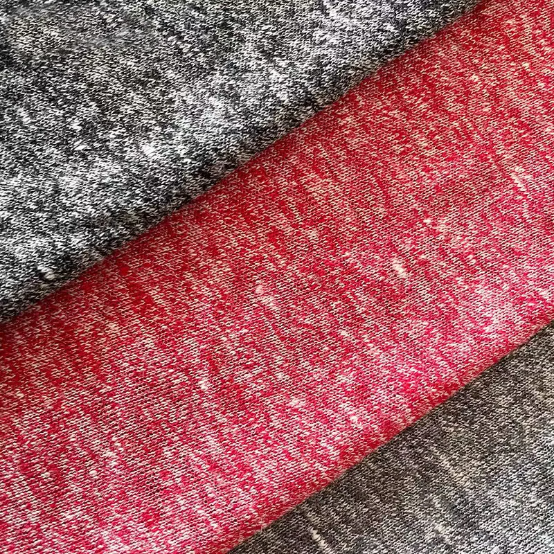 Manufacturer supply custom design yarn dyed 160gsm natural 100% linen knitted jersey fabric