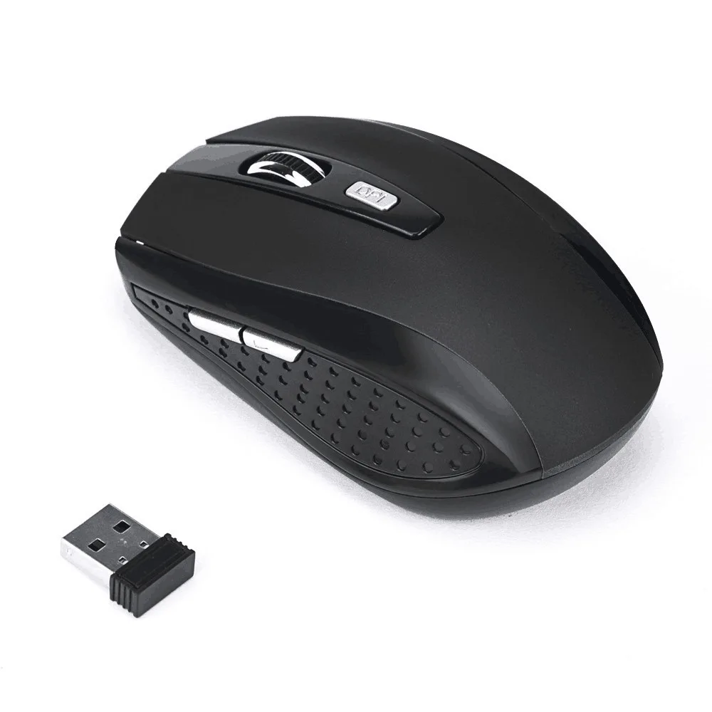 For PC Laptop Office 2.4GHz Wireless Mouse Raton Computer Mouse Gamer USB Receiver PC Ergonomic Optical Gaming Mouse