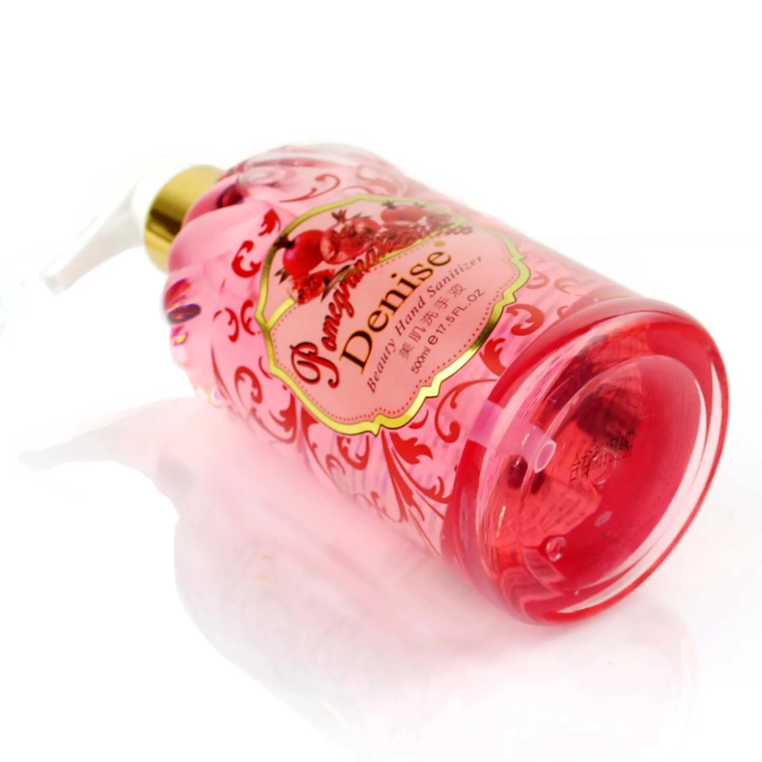 
Factory 500 ml sterilization pomegranate smell Hand Wash Liquid Soap 