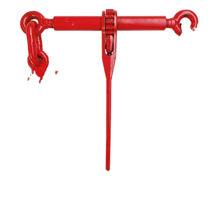 Chenli wholesale ratchet type load binder painted red hardware rigging fittings