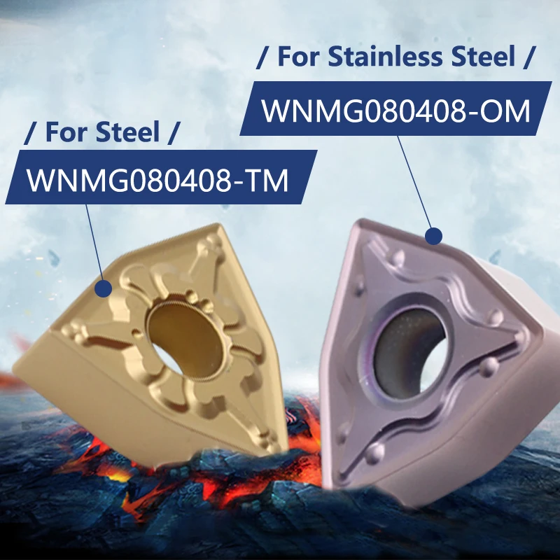 Seno Tungsten Carbide External Turning Inserts WNMG080408