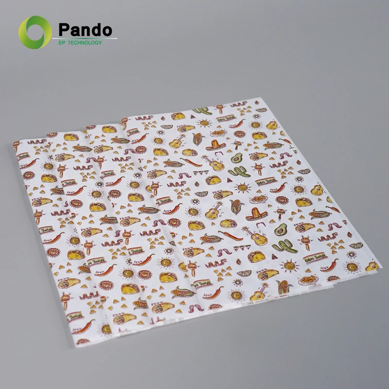 Food-grade Wax Paper Sheet Baking Kitchen Oil Paper Food Sandwich Burger Wrapping Parchment Paper Sheets For Baking