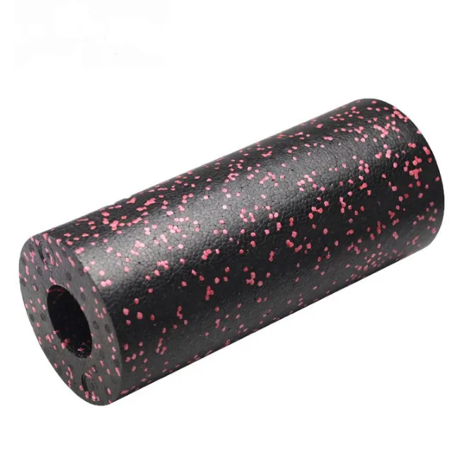 massage yoga foam roller blackroll hallow custom logo blue fitness epp foam yoga muscle massage rollers balance