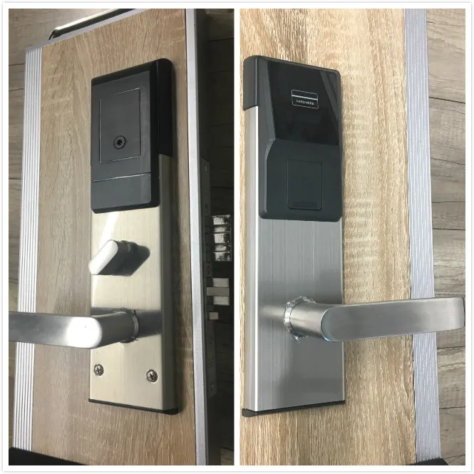 New Smart Hotel card door lock RFID M1 Card door lock TASRDC digital Electric Hotel card Lock