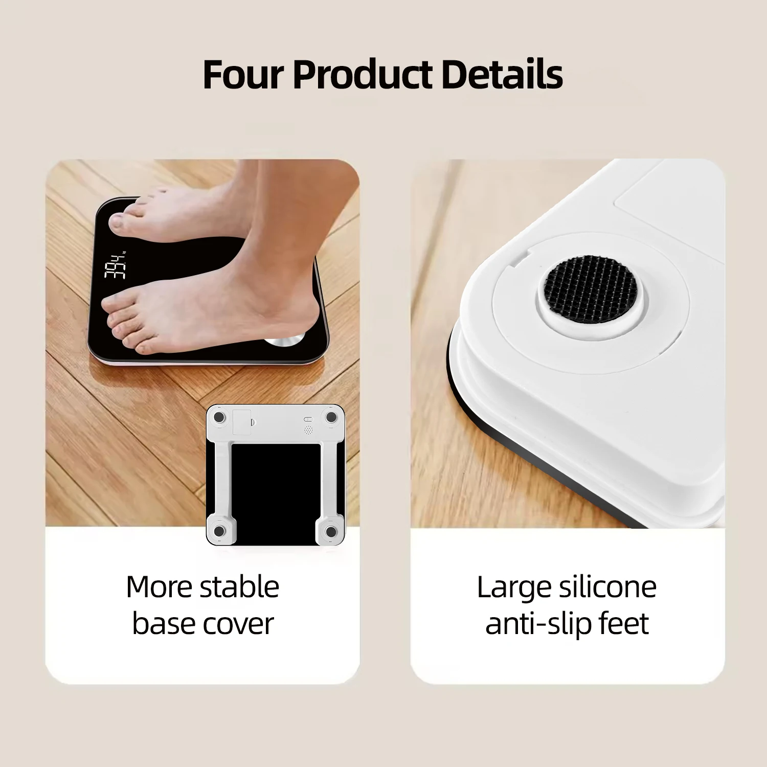 Hot Sale Multifunction Smart BT Electronic Weighting Balance Digital Intelligent Body Fat Weight Scale
