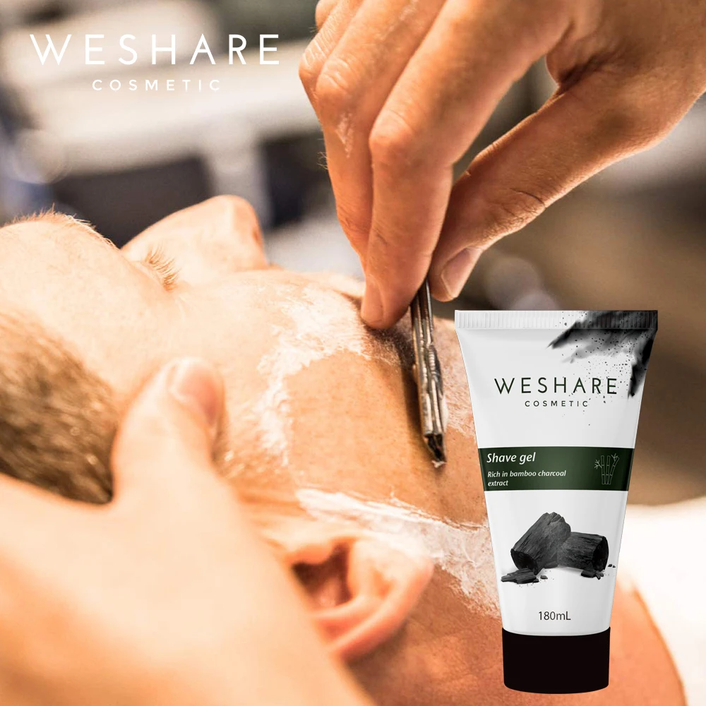 Travel Size Shave Butter Organic Moisturizing Men Grooming Beard Shave Gel Protects Against Razor Burn Irritation Shave Cream