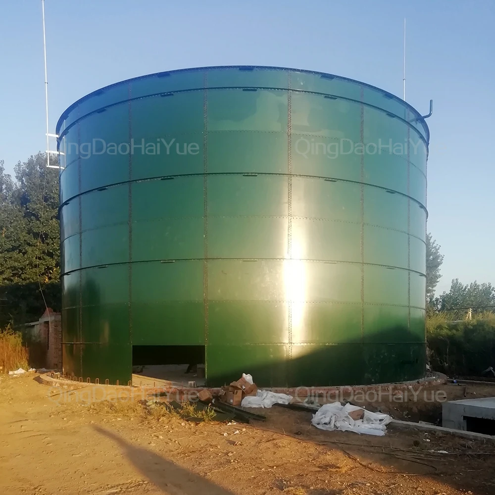 Large Size BSL Enamel Assembly tank UASB tank water bladder storage tank for waste water treatment plant